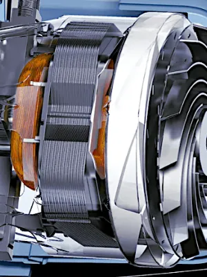 Siemens vacuum cleaner with bag synchropower